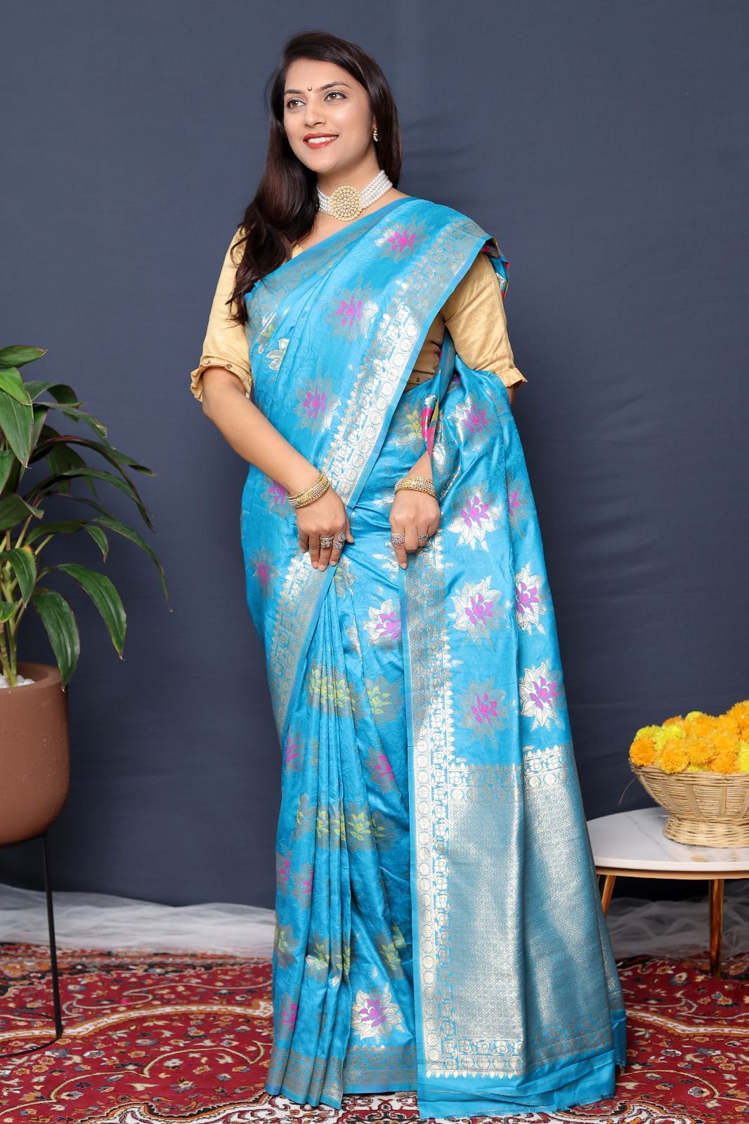 Gulmhor By Silkberry Pure Silk Saree Catalog